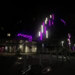 exterior photo moxy london heathrow at night